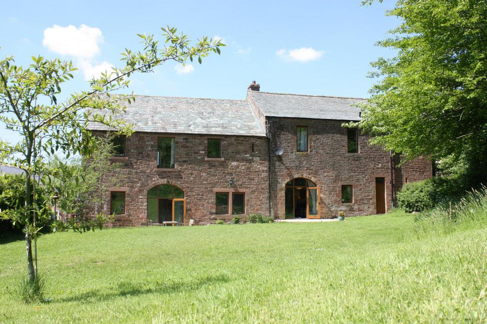 The Hayloft Grade 2 listed barn conversion by Sandy Fishpool